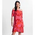 Vestido Ciganinha Infinita Cor Vermelho - Vermelho