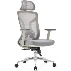 Cadeira de Escritório Dr. Office Ergo Pro, Cinza, Mesh, Altura Ajustável, DR-CH-EPR2DGH