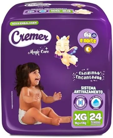 Fralda Cremer Econômica XG 24 Unidades