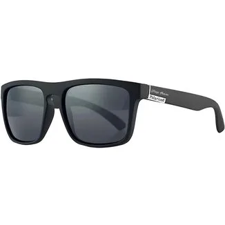 Óculos de Sol Masculino Quadrado Polarizado UV400 Preto 1034 Village Heaven
