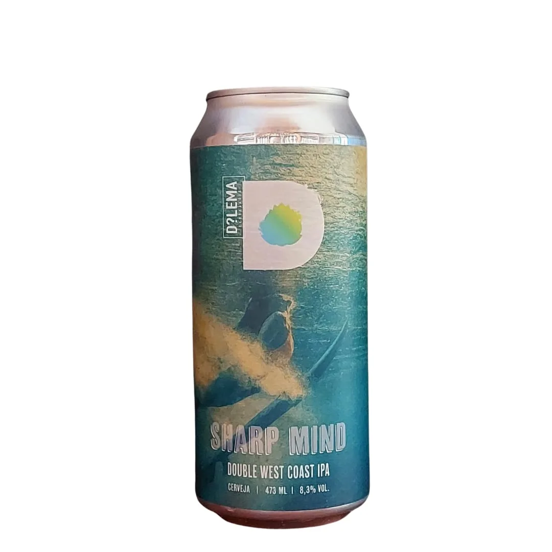 Cerveja Dilema Sharp Mind Double West Coast IPA 473 ml