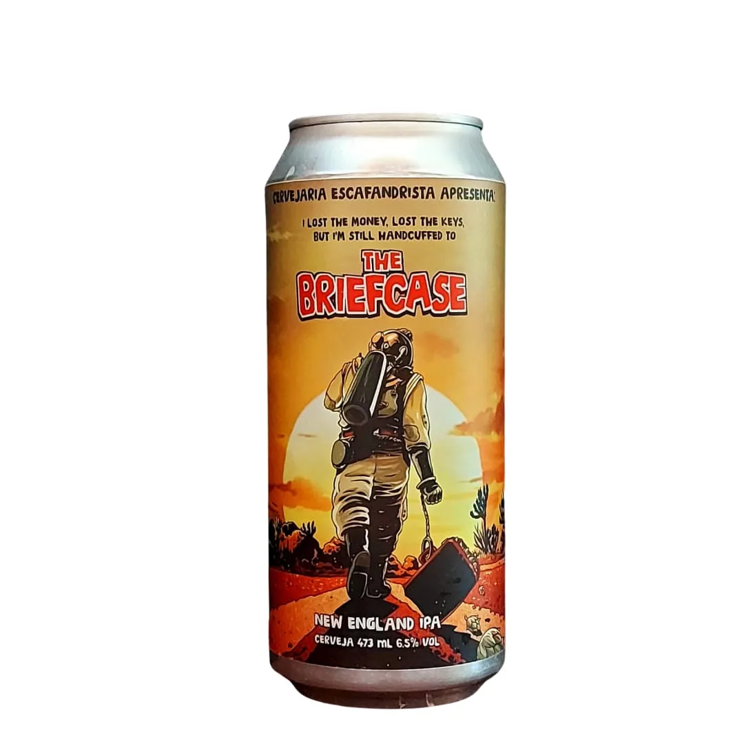 Cerveja Escafandrista The Briefcase New England IPA 473 ml