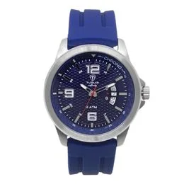 Relógio Masculino Tuguir Infinity Quartz Silicone TGI37139 Azul
