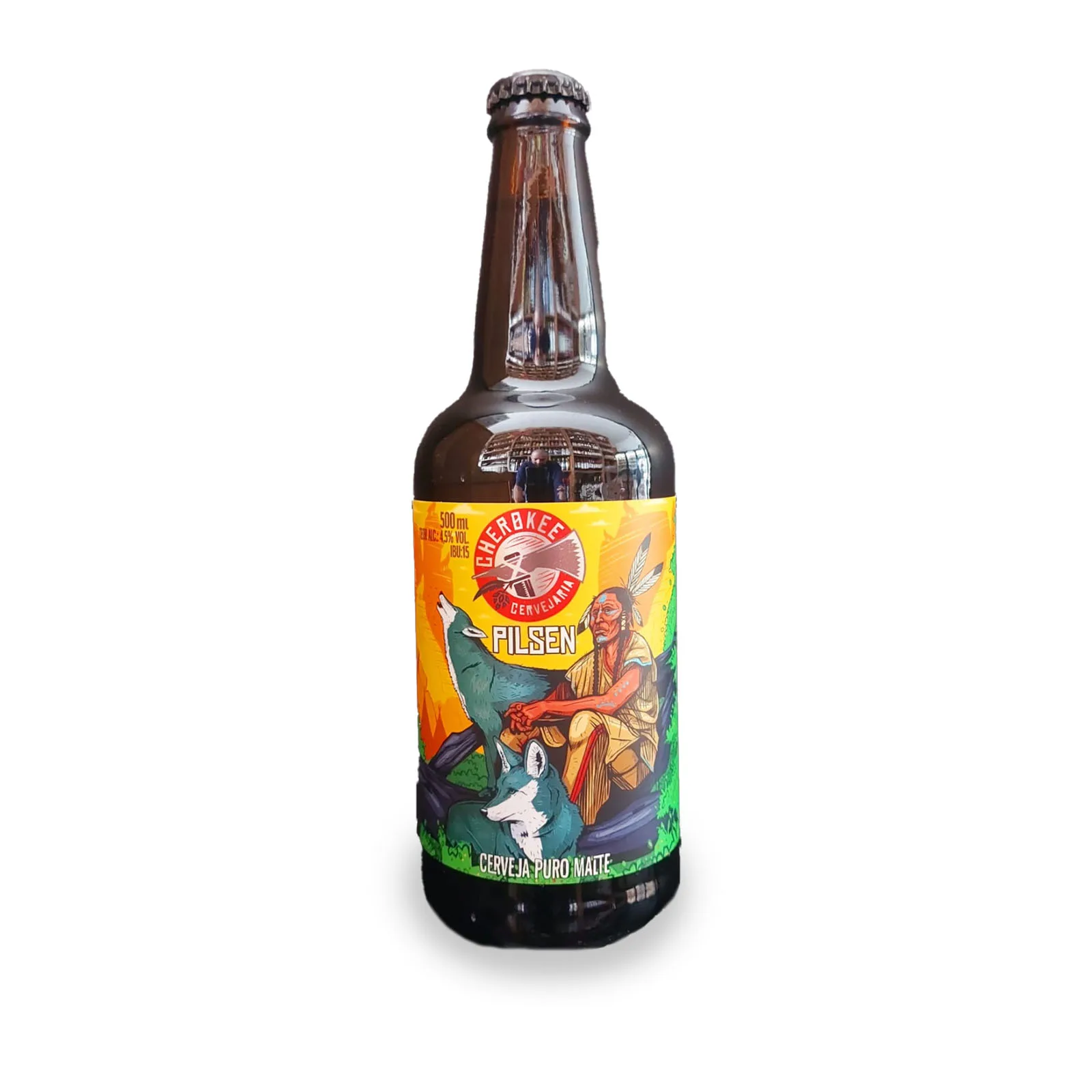 Cerveja Cherokee Pilsen 500 ml