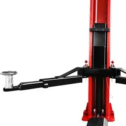 Elevador Hidráulico 4 Toneladas Automotivo Double Lock Vermelho com Parabolts FORTGPRO-FG1000L