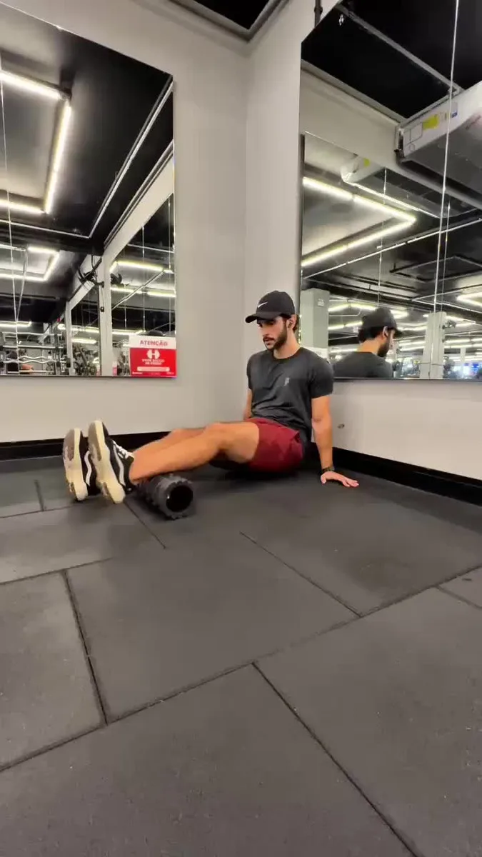 Rolo Massagem Foam Roller Liberação Miofascial Soltura Yoga