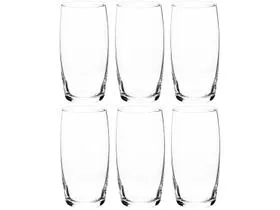Jogo de Copos de Vidro 300ml 6 Peças Nadir