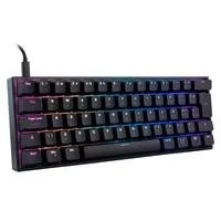 Teclado Mecânico Gamer Husky Blizzard, 60%, RGB, Switch Gateron Brown, ABNT2, Preto - HTG001PTMA
