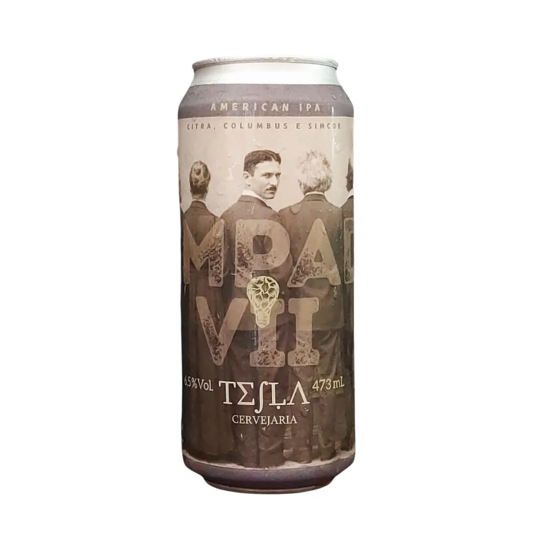 Cerveja Tesla Lâmpada VII American IPA 473 ml