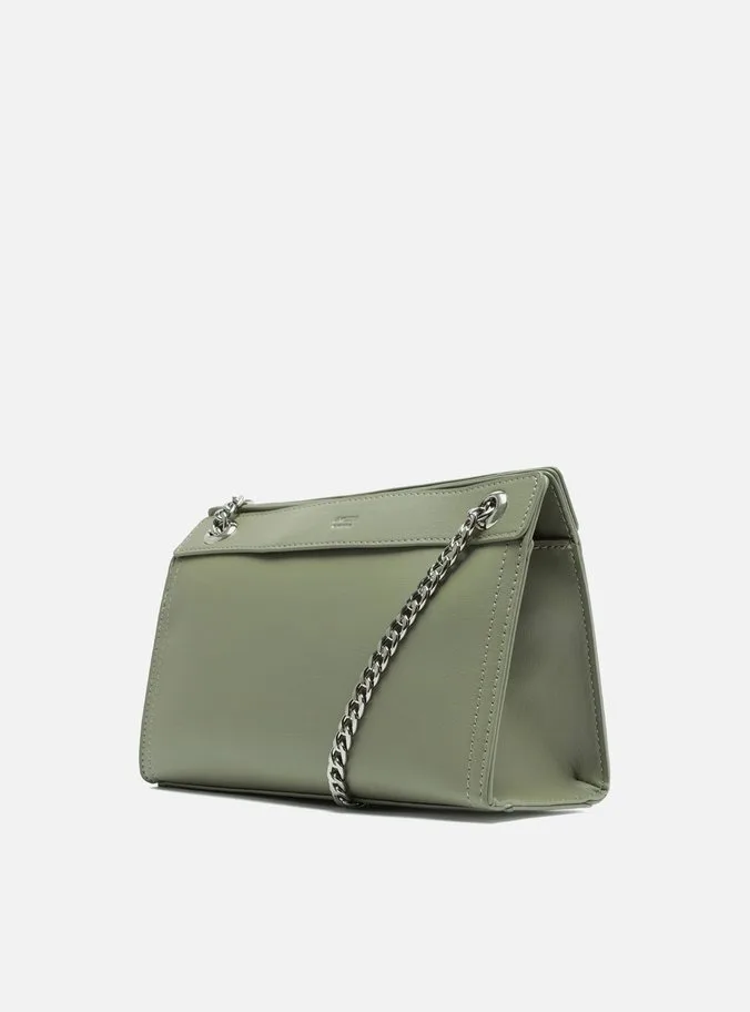Bolsa Tiracolo Verde Soft Pequena
