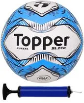 Bola Futsal Topper Slick + Bomba De Ar
