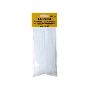 Abracadeira Nylon Enforca Gato 2.5x100mm Pct C/100 Bom-5501