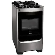 Fogão 4 Bocas Consul CFO4VAR Mesa de Vidro Acendimento Automático Bivolt Inox