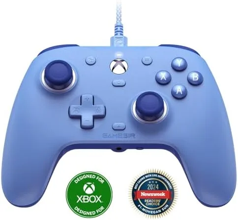 GameSir G7 SE Controle com Fio para PC, Xbox One, Xbox Series X|S, Gamepad para Jogos Plug and Play (Azul)