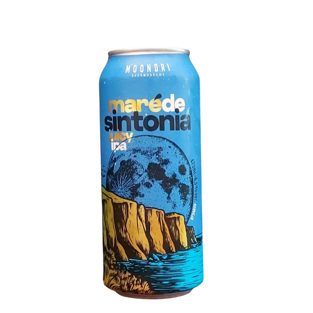 Cerveja Moondri Maré de Sintonia Juicy IPA 473 ml