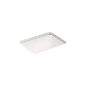 Cuba De Embutir Retangular Caxton 44X33Cm Branco Kohler