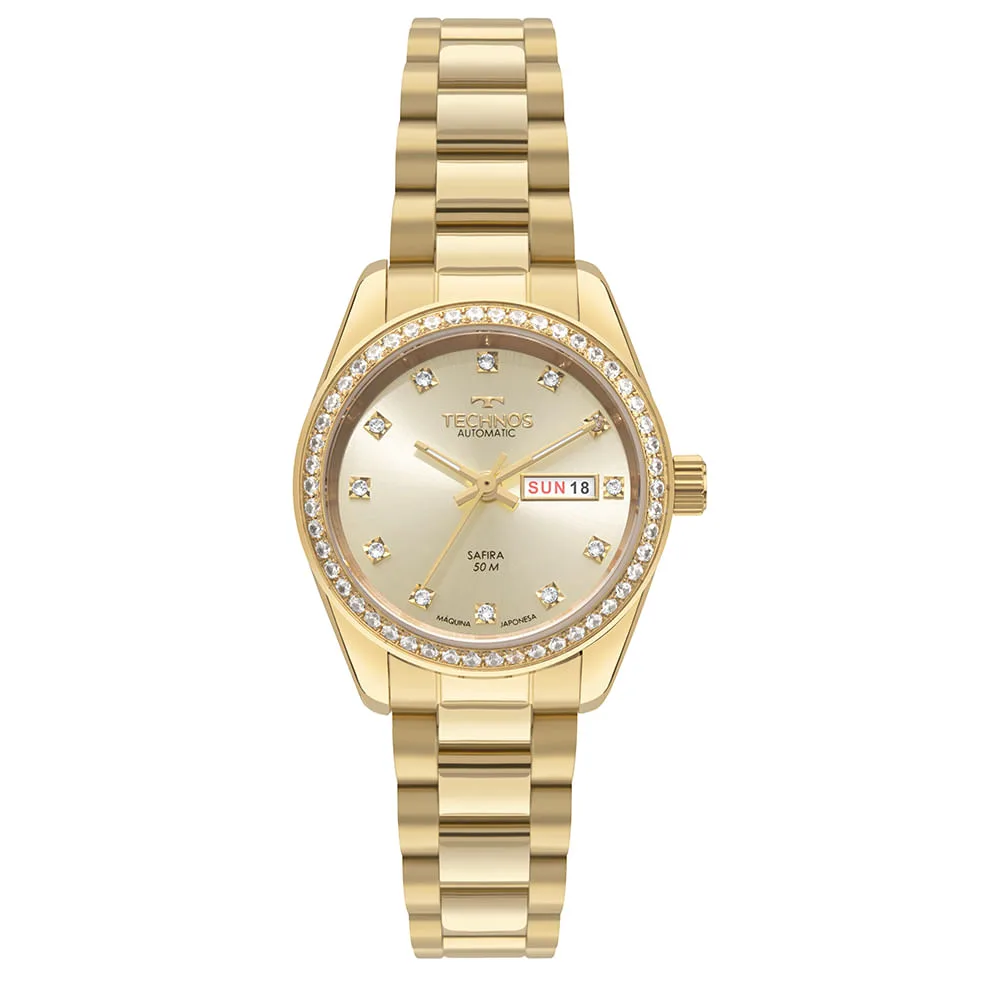 Relógio Technos Feminino Automático DouradoNH06AA/1X