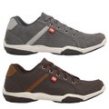 Kit 2 Pares Sapatênis Masculino Tênis Casual Confortável - Marrom+Cinza
