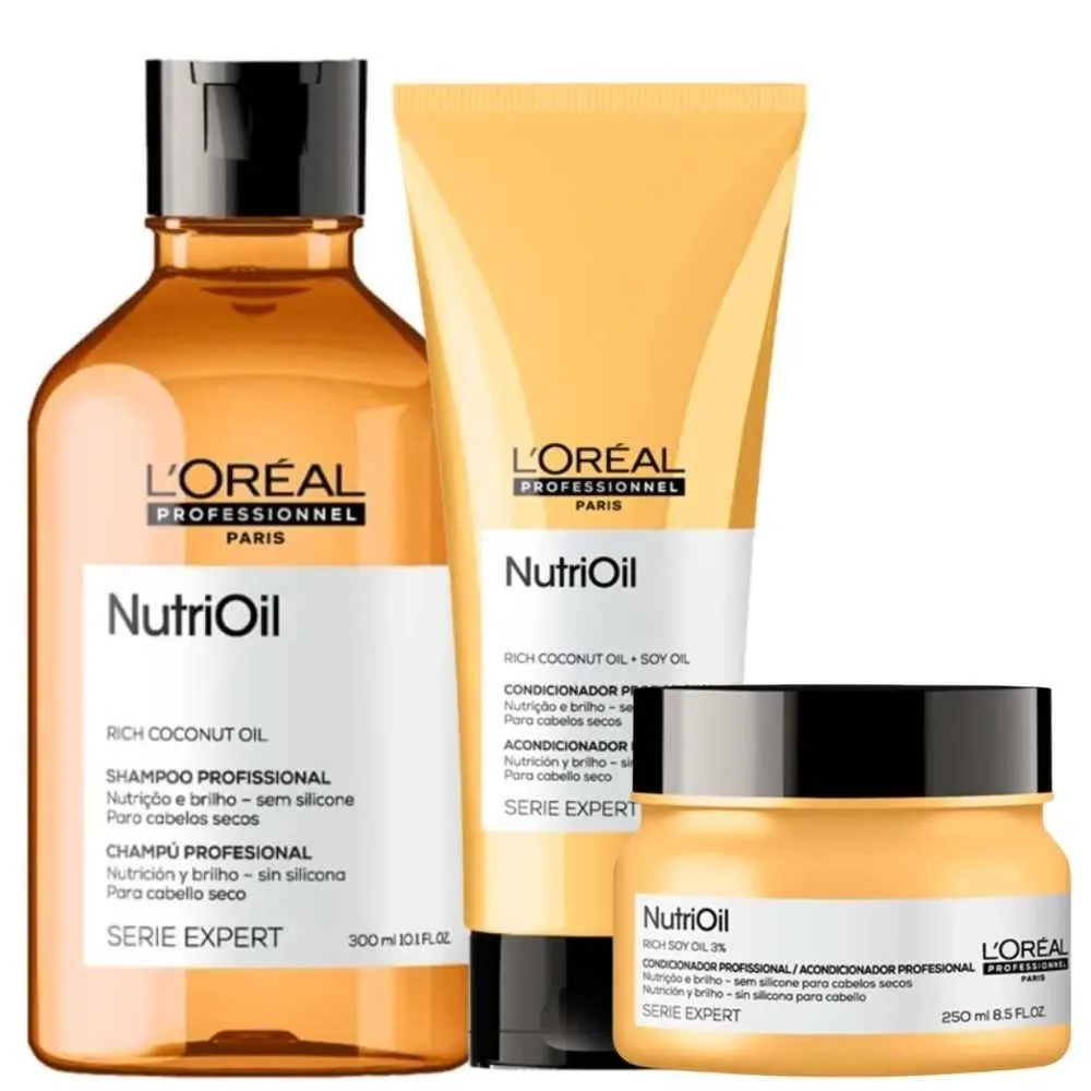 Kit Loreal NutriOil Trio Pequeno