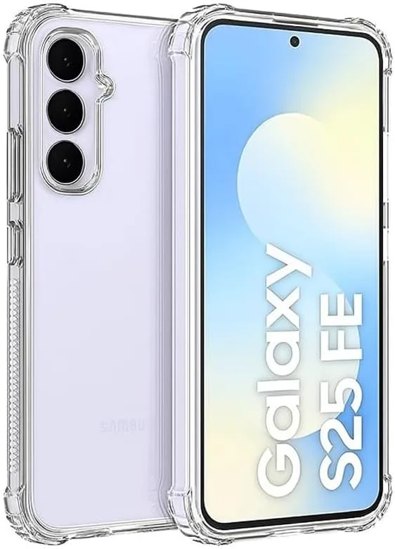 Capa Antishock em TPU para Novo Samsung Galaxy S25 FE - 2025