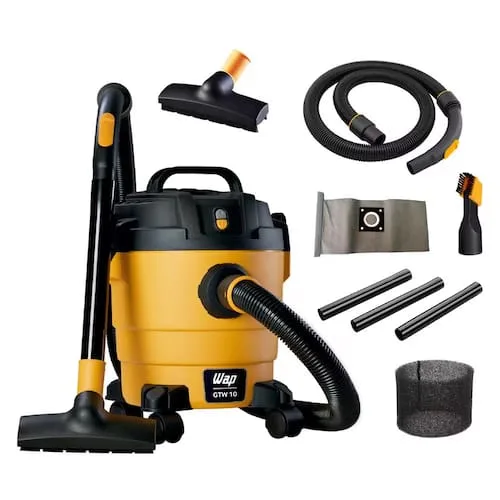 Aspirador de Pó e Água WAP GTW10 com Bocal de Sopro 10 litros - 1400W - 110V