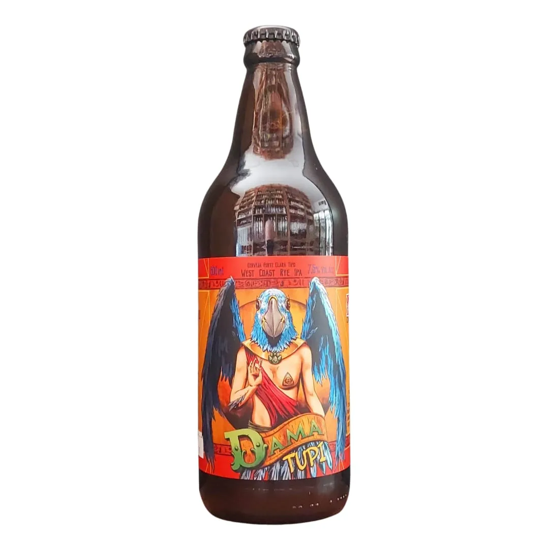Cerveja Dama Bier Tupi West Coast Rye IPA 600 ml