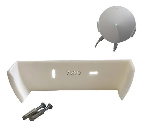 Kit 2 Suportes Parede P/ Roteador Tp-link Deco M9 Plus Vix