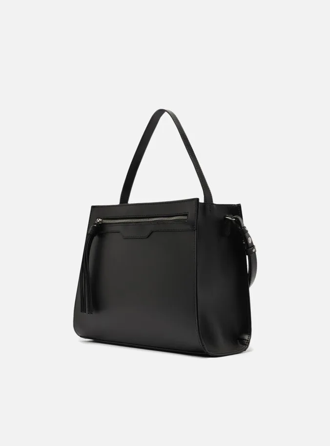 Bolsa Tote Preta Pietra Média
