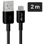 Cabo USB para micro USB, 2m, Preto, App-tech PT 1 UN