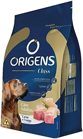 Adimax Ração Origens Class Cães Porte Médio E Grande Carne E Frango 15 Kg