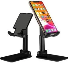 Suporte de Celular Portátil Para Mesa Articulado Preto - Enviamos no mesmo dia
