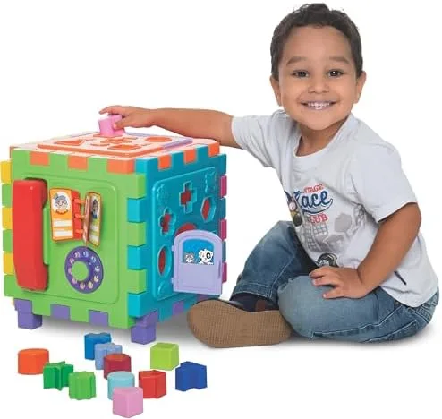 Cubo Didático Grande - Mercotoys