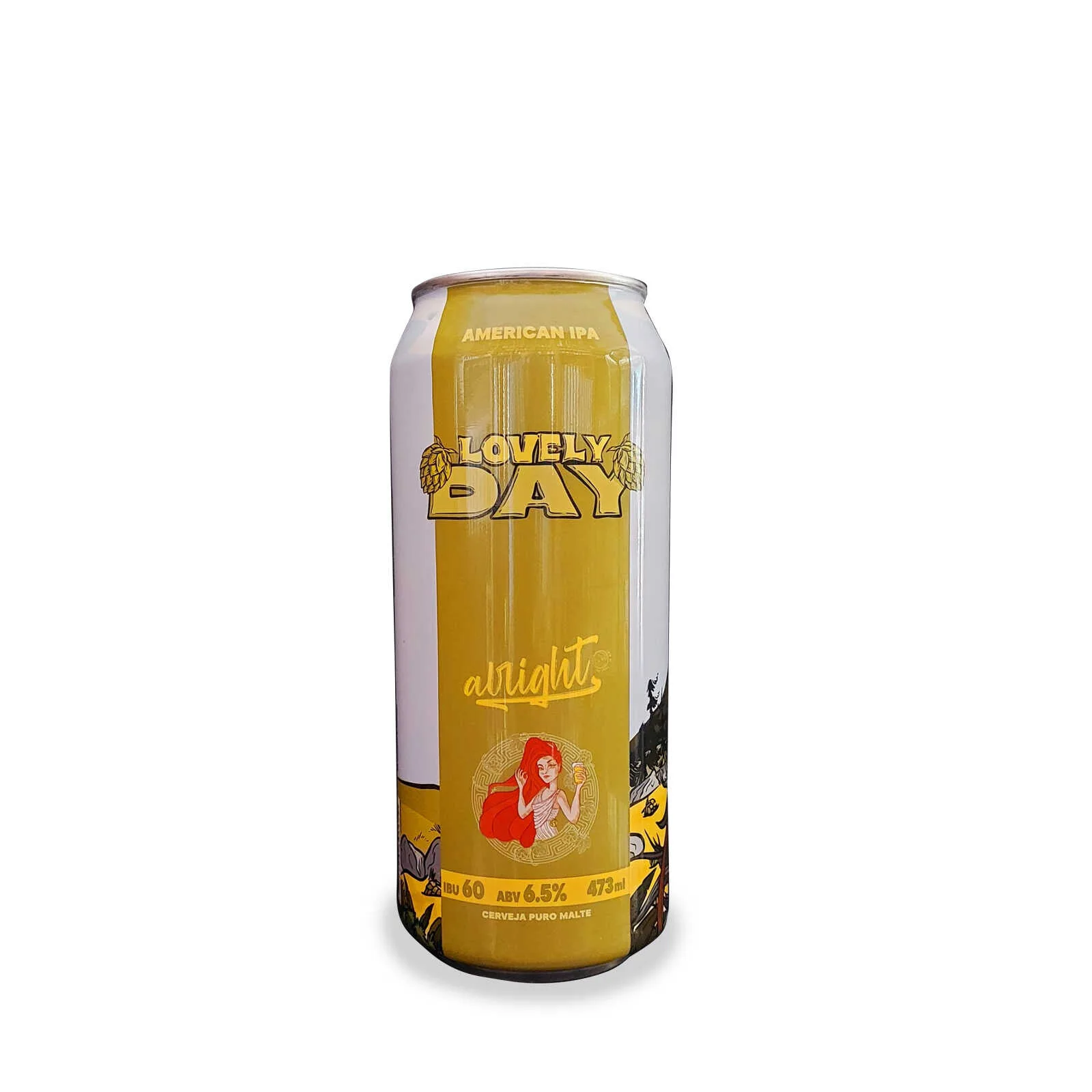 Cerveja Alright Lovely Day American IPA 473 ml