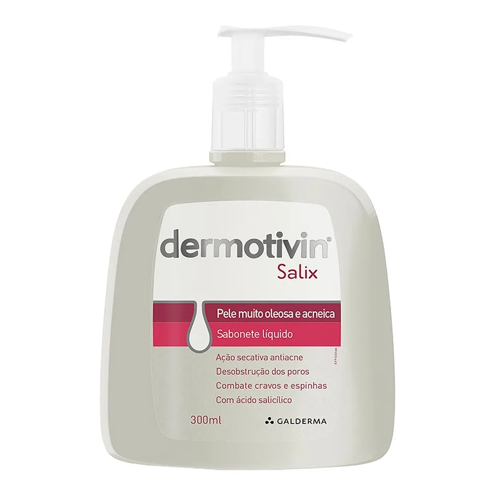 Sabonete Liquido Dermotivin Salix 300ML - Drogarias Pacheco