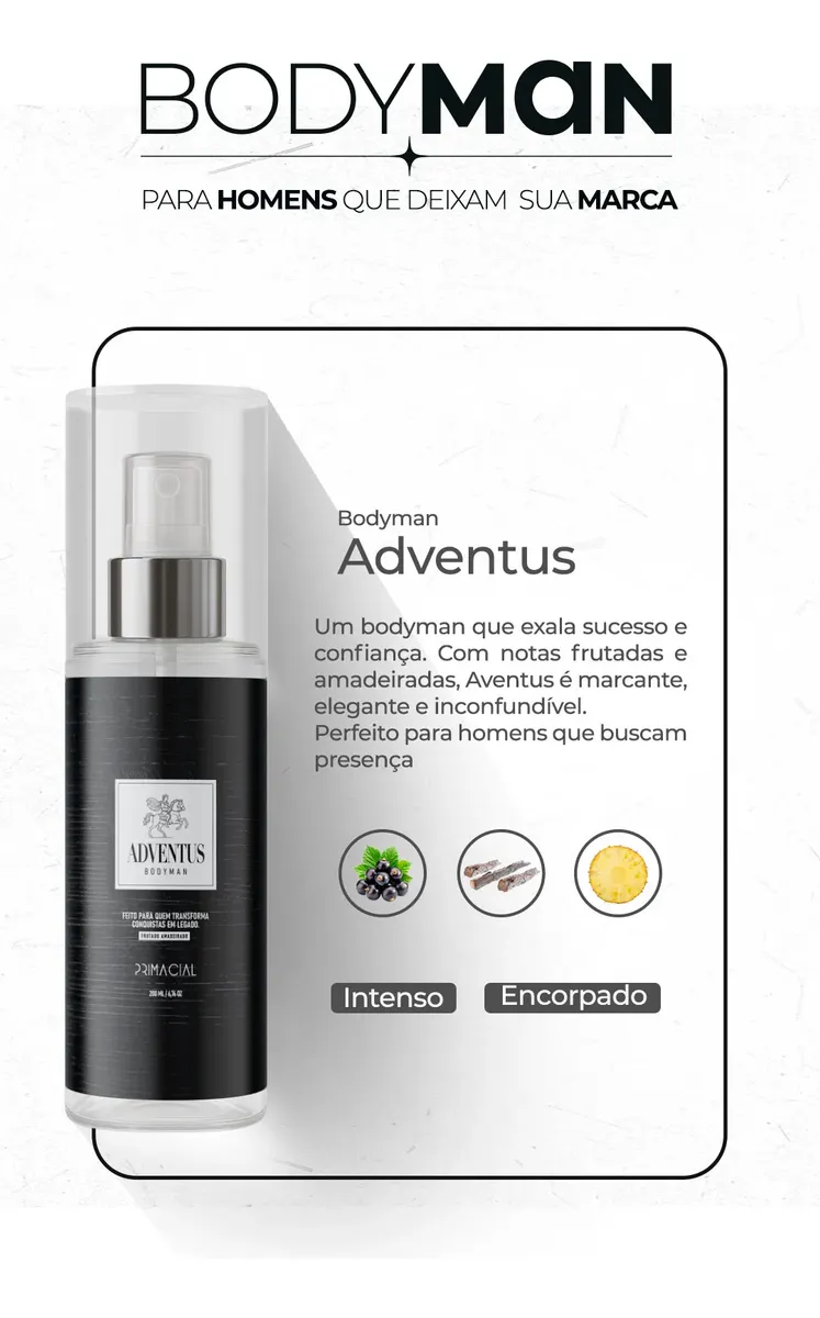 Kit Body Splash Masculino Adventus E Enigma 200ml