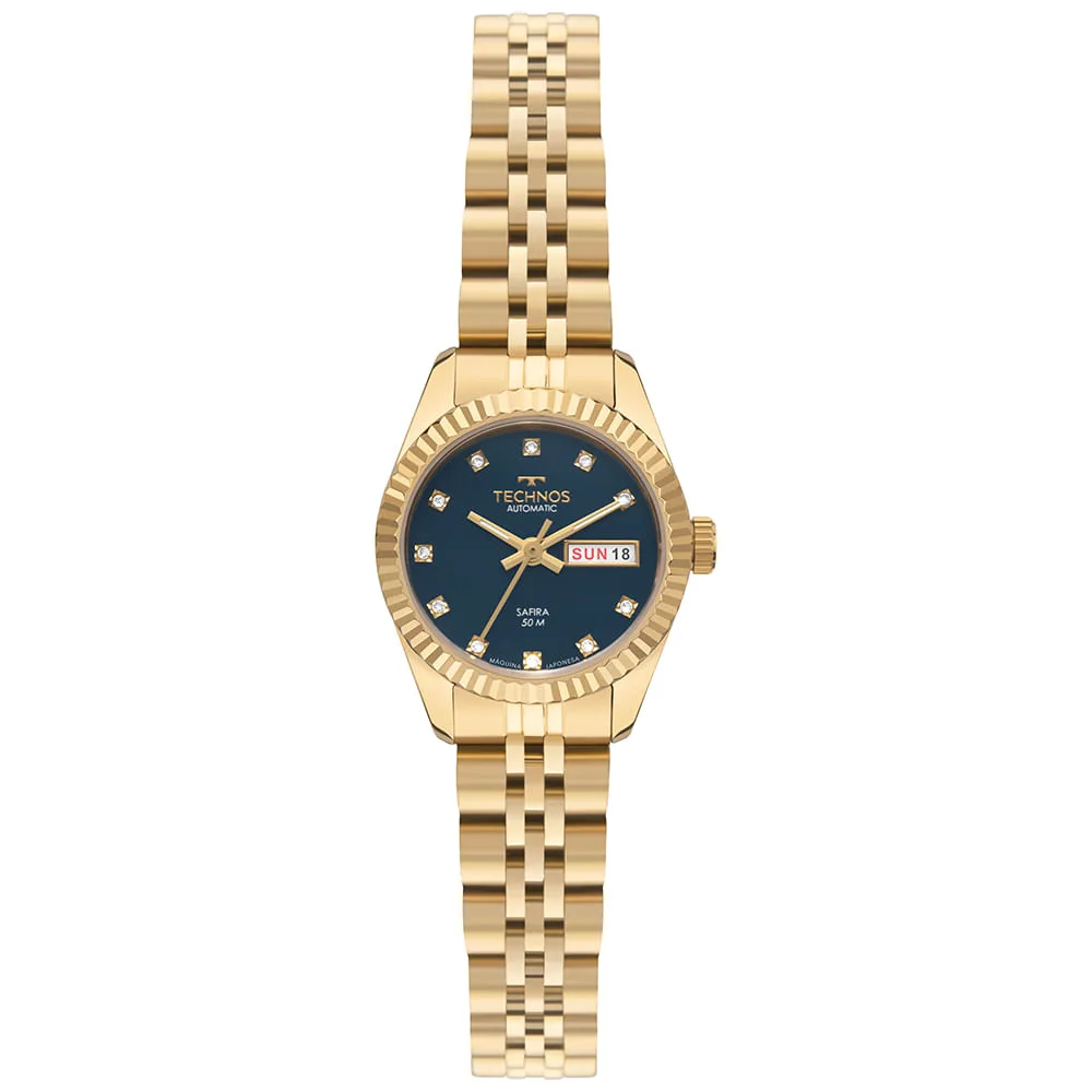 Relógio Technos Feminino Automático DouradoNH06AE/1A