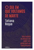 Livro - O dia em que voltamos de marte