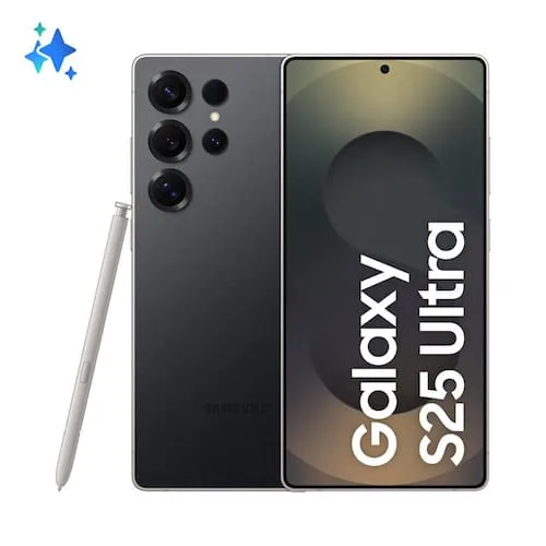 Smartphone Samsung Galaxy S25 Ultra Titânio Preto 256GB, Tela 6.9", 12GB RAM, AI Inteligência Artificial, IP68, S-Pen, Snapdragon 8 Elite e 4 Câmeras