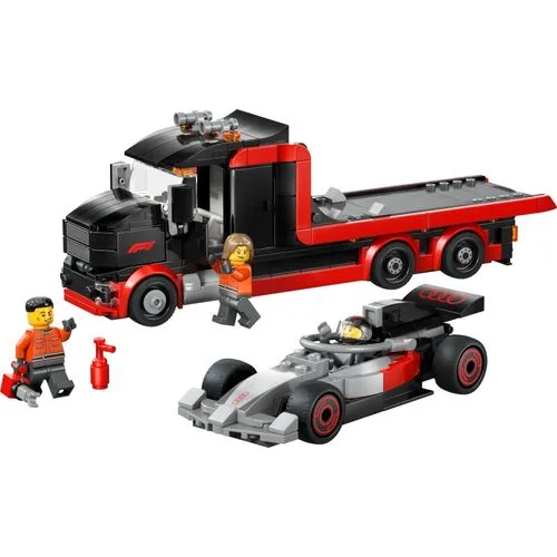 City - Caminhão de exibição da F1® com carro de corrida Audi F1®