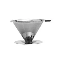 Filtro Coador De Café Inox Peneira Aço Reutilizável