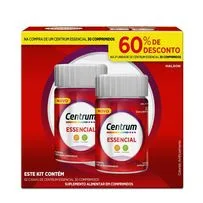 Suplemento Alimentar Centrum Essencial 2 Unidades de 30 Comprimidos Cada