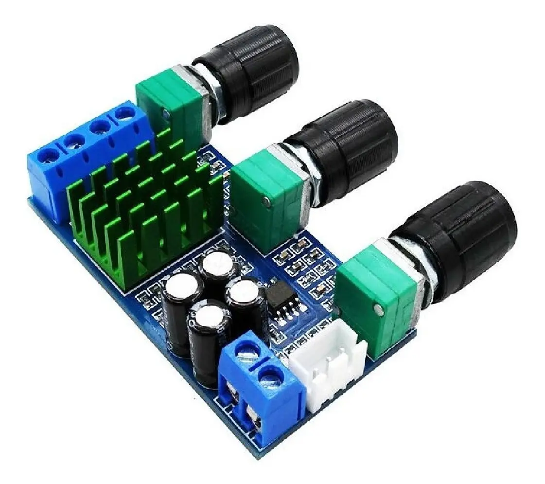 Placa Amplificador 2.0 Compacto 80+80=160w Rms Cx Ativa Full