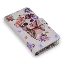 Capa Carteira Estampada Spring E138 Para Samsung S22 5G S901