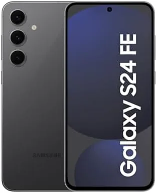 Samsung Galaxy S24 FE 5G Celular 256GB 8GB RAM Tela 6.7" Câmera Tripla 50+12+8MP Frontal 10MP Galaxy AI Grafite Recondicionado