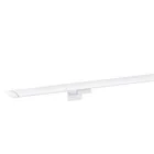 Tampa Corrimao Aluminio Chata Escada Perfil Branco Kit 2un