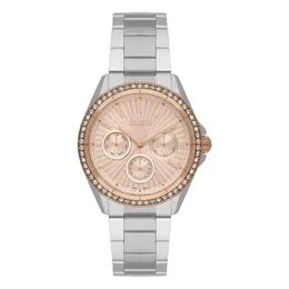 Relógio Feminino Orient Cristais FTSSM066 R1SX Rosa|Prata