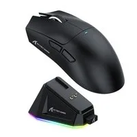 Mouse Gamer sem Fio Attack Shark X11 com Base de Carregamento Magnético RGB, Tri-Mode, 22.000 DPI, Sensor Óptico PAW3311, 5 Botões - Preto, avaliação 5 estrelas de 5, R$ 174.99 com 41% de desconto no PIX ou 7x de