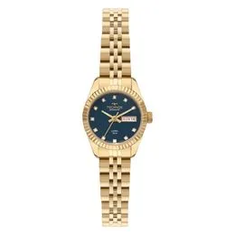 Relógio Feminino Technos Automático NH06AE/1A Azul|Dourado