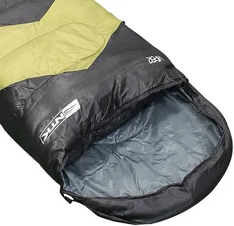 NTK, Saco de Dormir Envelope 2,10m em Poliéster com Hollow-Fiber, para Camping e Aventuras, Viper