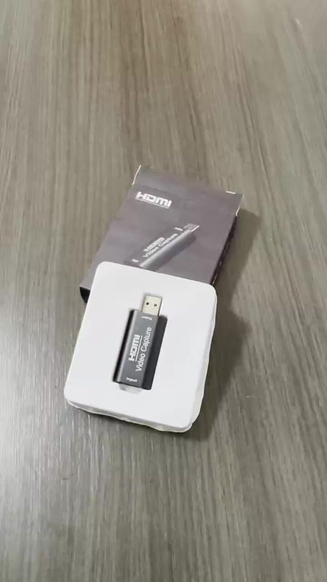 Placa De Captura Hdmi Gamer Plug In Play 4k Usb 1080p Full Hd Live Streaming - Crowley